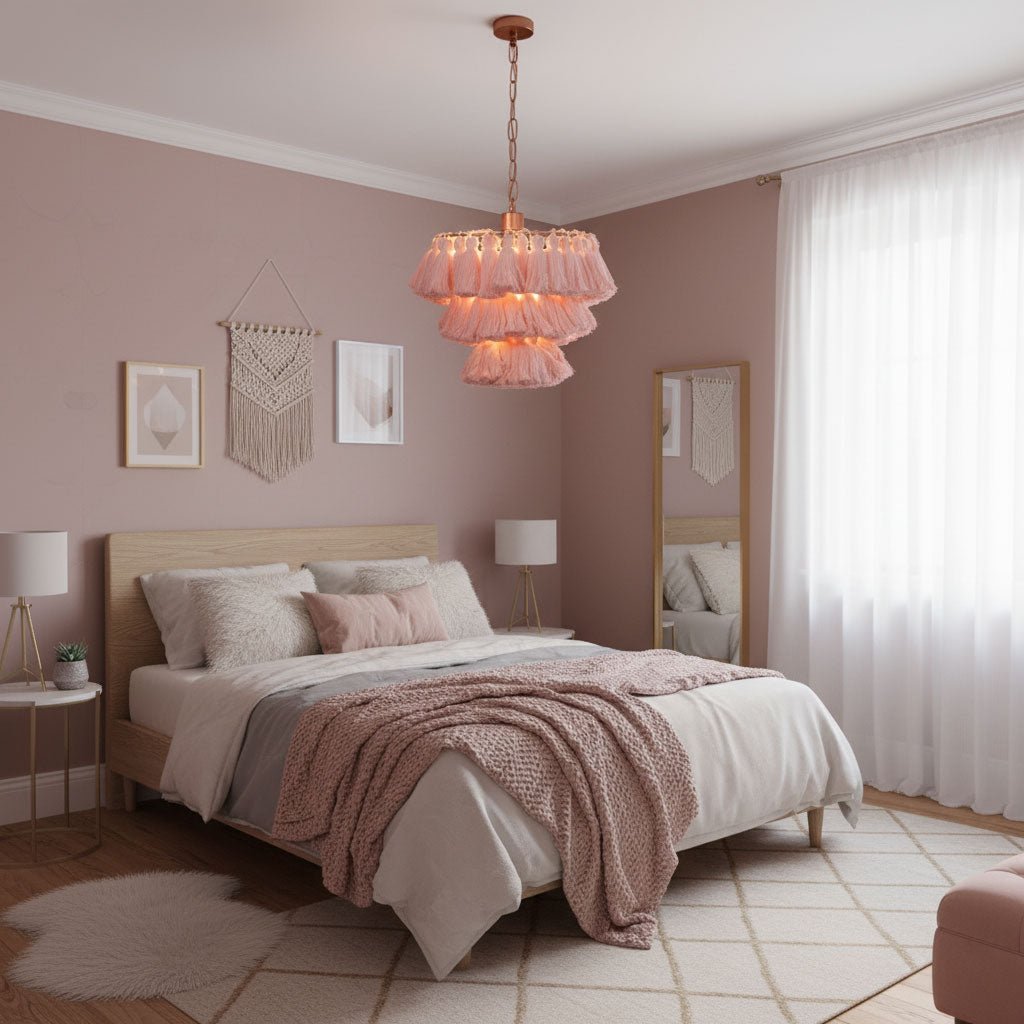 Fela Tassel Chandelier - Vakkerlight