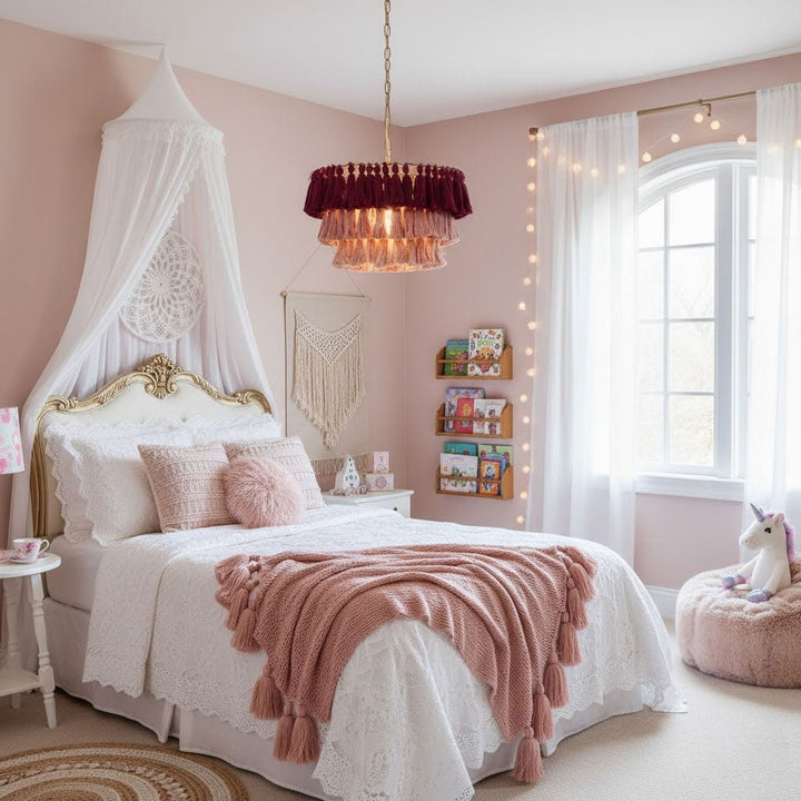 Fela Tassel Chandelier - Vakkerlight