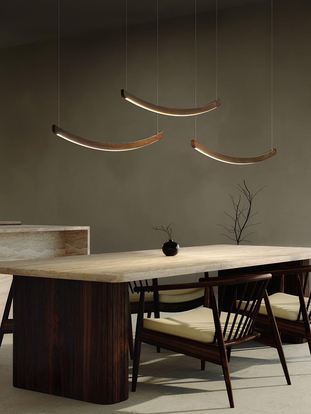 Felix Crescent Pendant Lamp