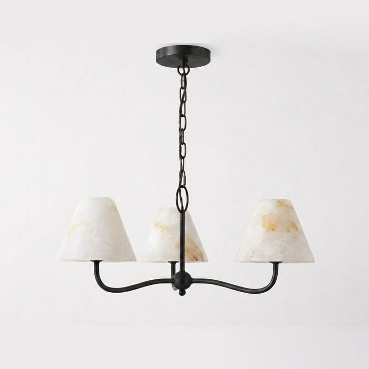 Fenwick Alabaster Cone Chandelier - Vakkerlight