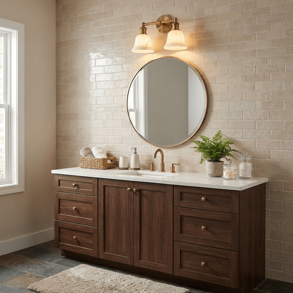 Fenwick Alabaster Vanity Sconce - Vakkerlight
