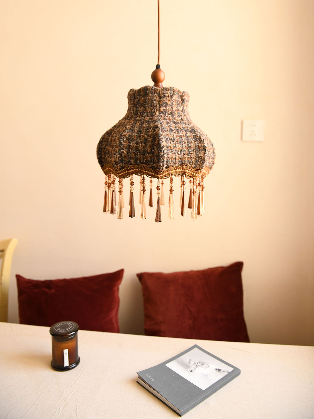 Fenwick Tweed Tassel Pendant Light
