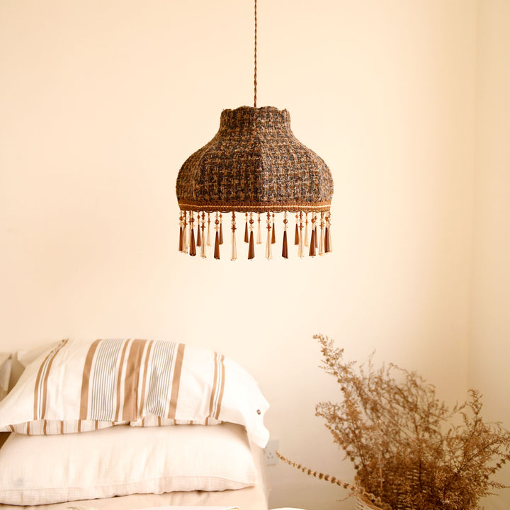 Fenwick Tweed Tassel Pendant Light