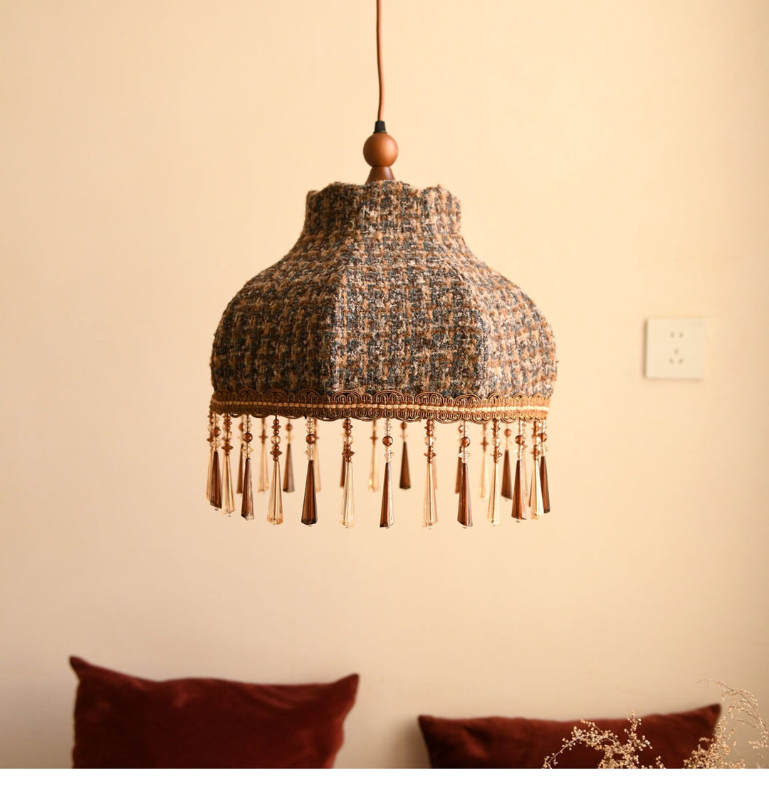 Fenwick Tweed Tassel Pendant Light