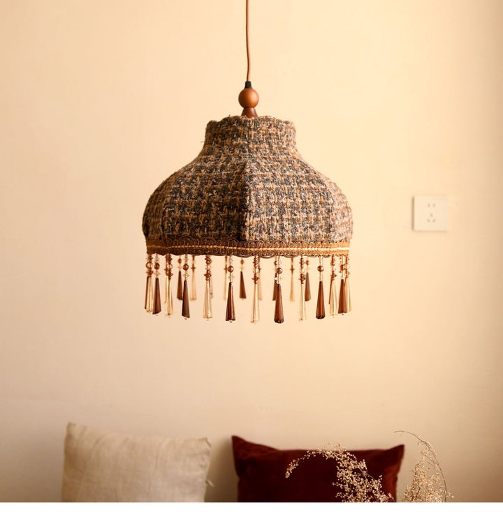 Fenwick Tweed Tassel Pendant Light