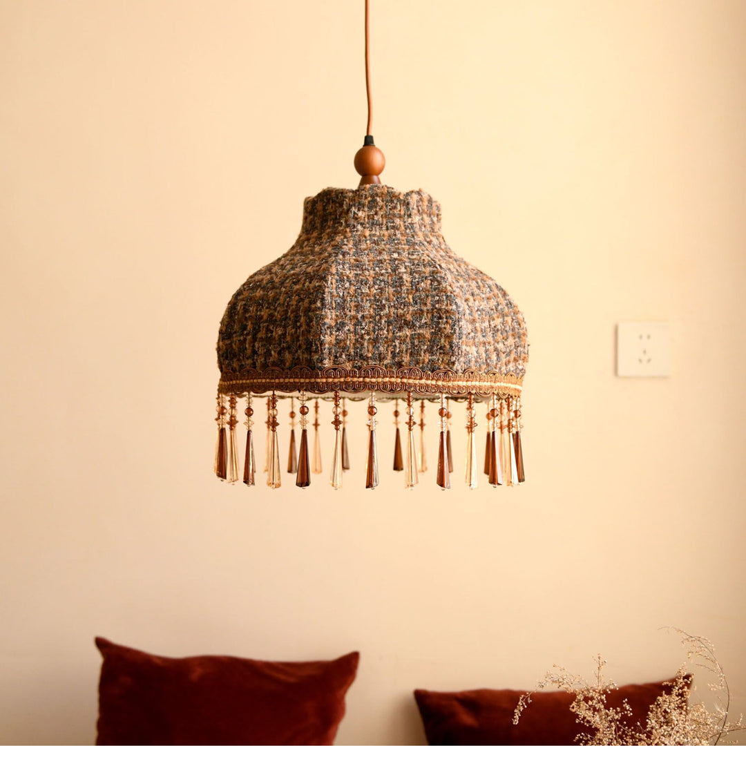 Fenwick Tweed Tassel Pendant Light