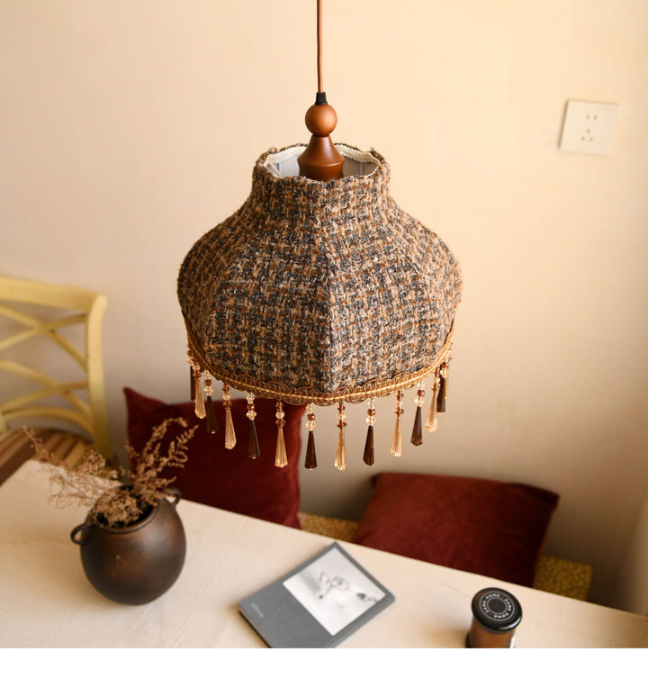 Fenwick Tweed Tassel Pendant Light