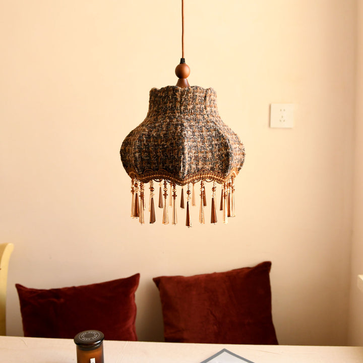 Fenwick Tweed Tassel Pendant Light