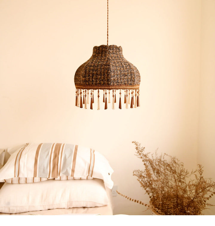 Fenwick Tweed Tassel Pendant Light