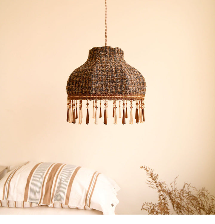 Fenwick Tweed Tassel Pendant Light