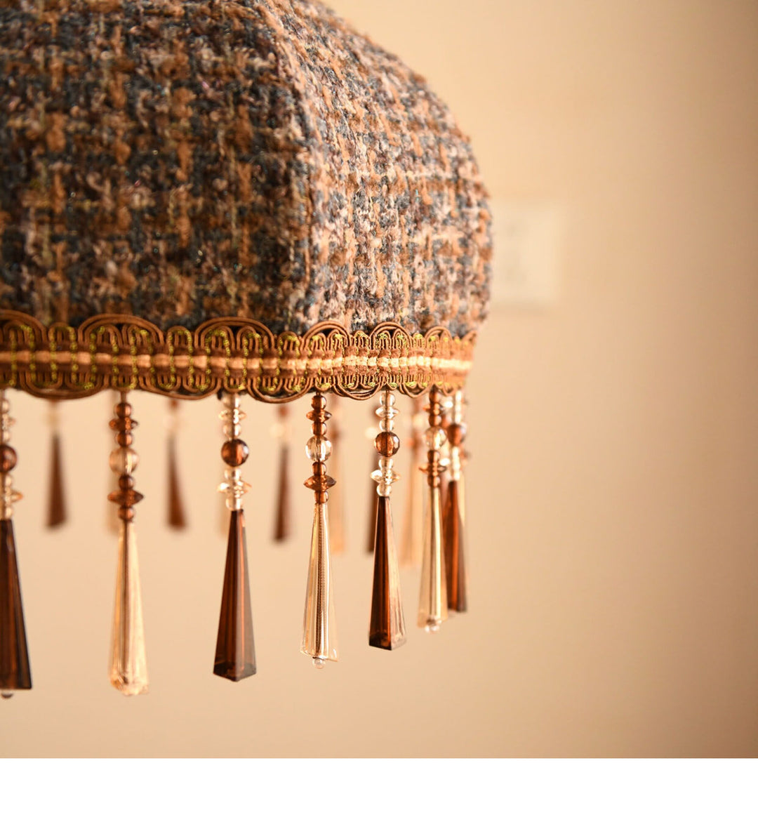 Fenwick Tweed Tassel Pendant Light