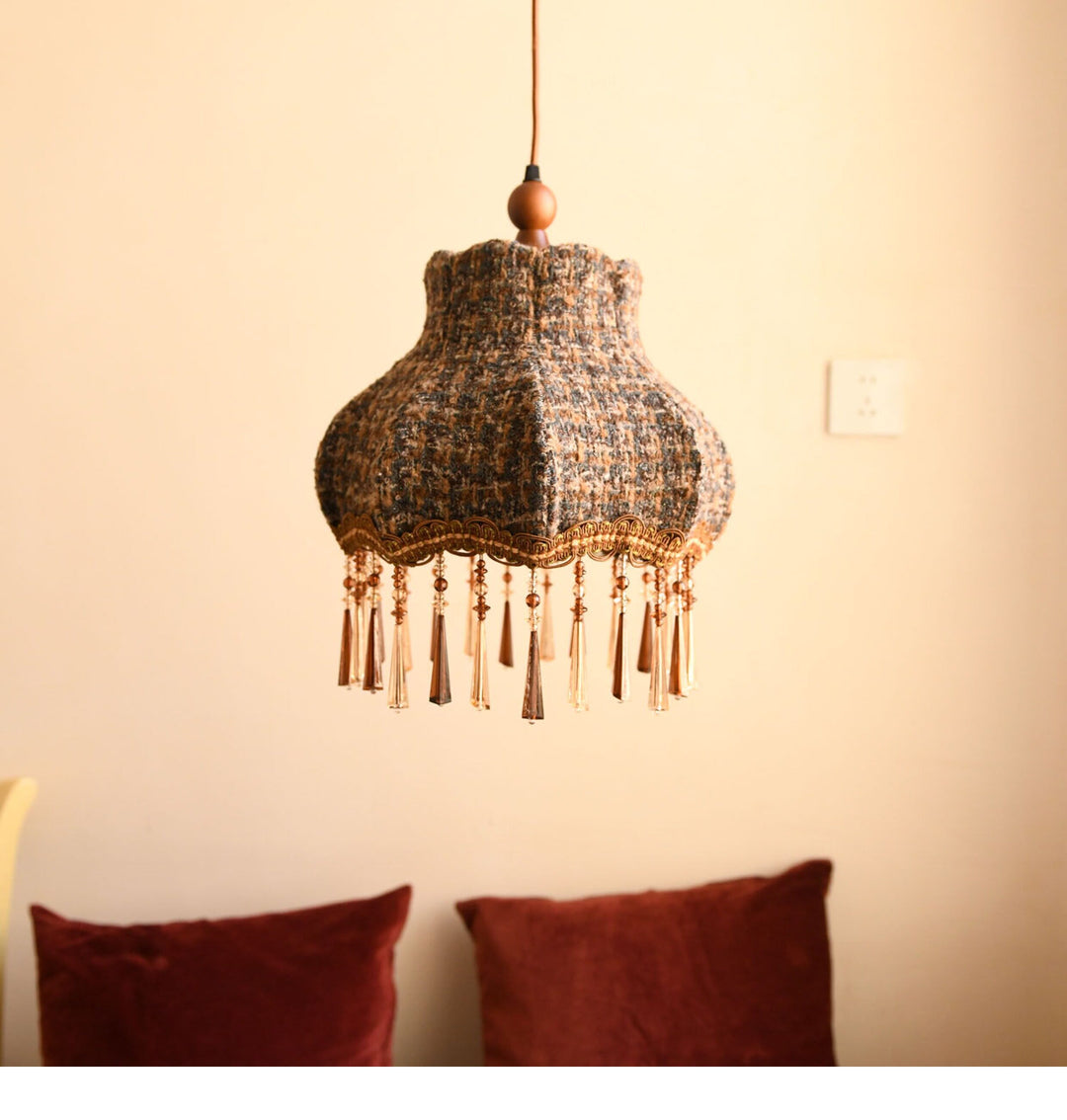 Fenwick Tweed Tassel Pendant Light