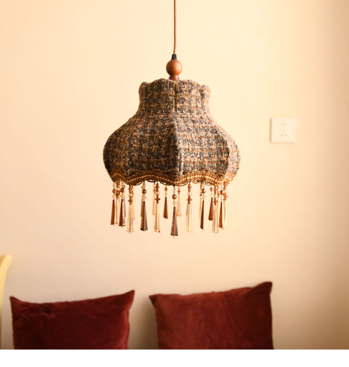 Fenwick Tweed Tassel Pendant Light