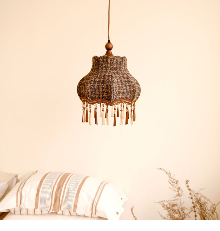 Fenwick Tweed Tassel Pendant Light
