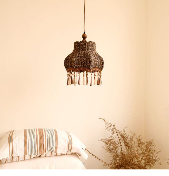 Fenwick Tweed Tassel Pendant Light