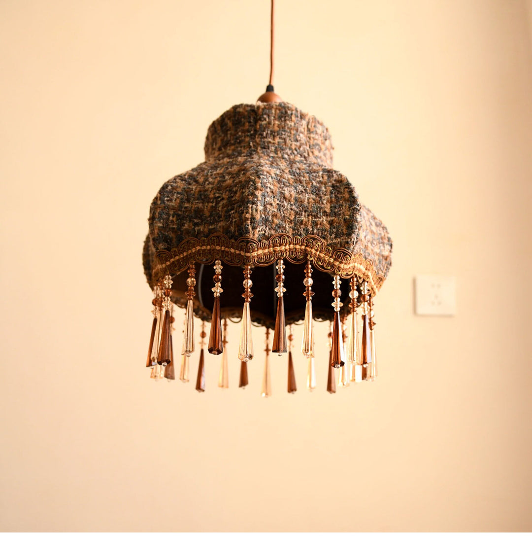 Fenwick Tweed Tassel Pendant Light