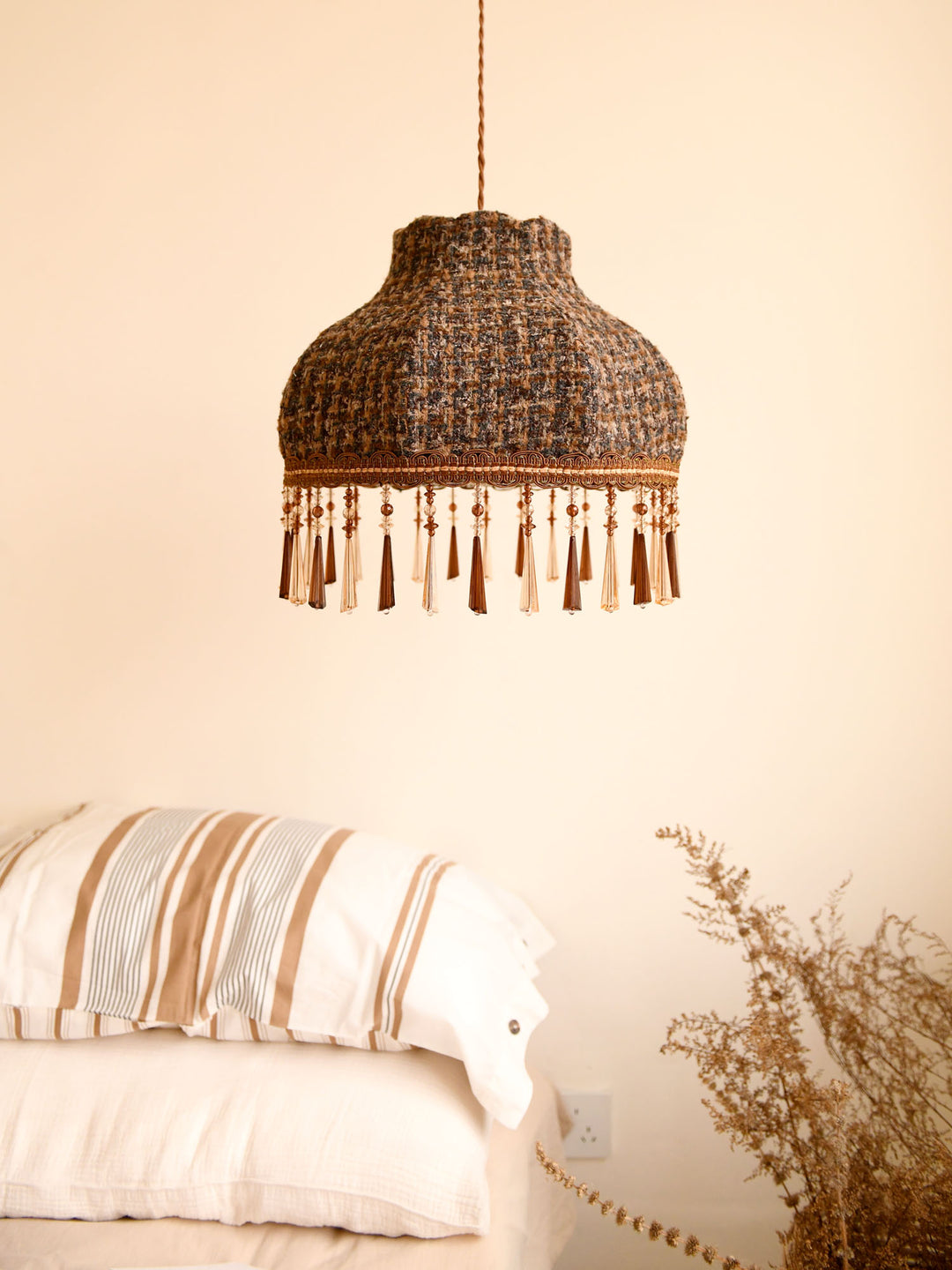 Fenwick Tweed Tassel Pendant Light