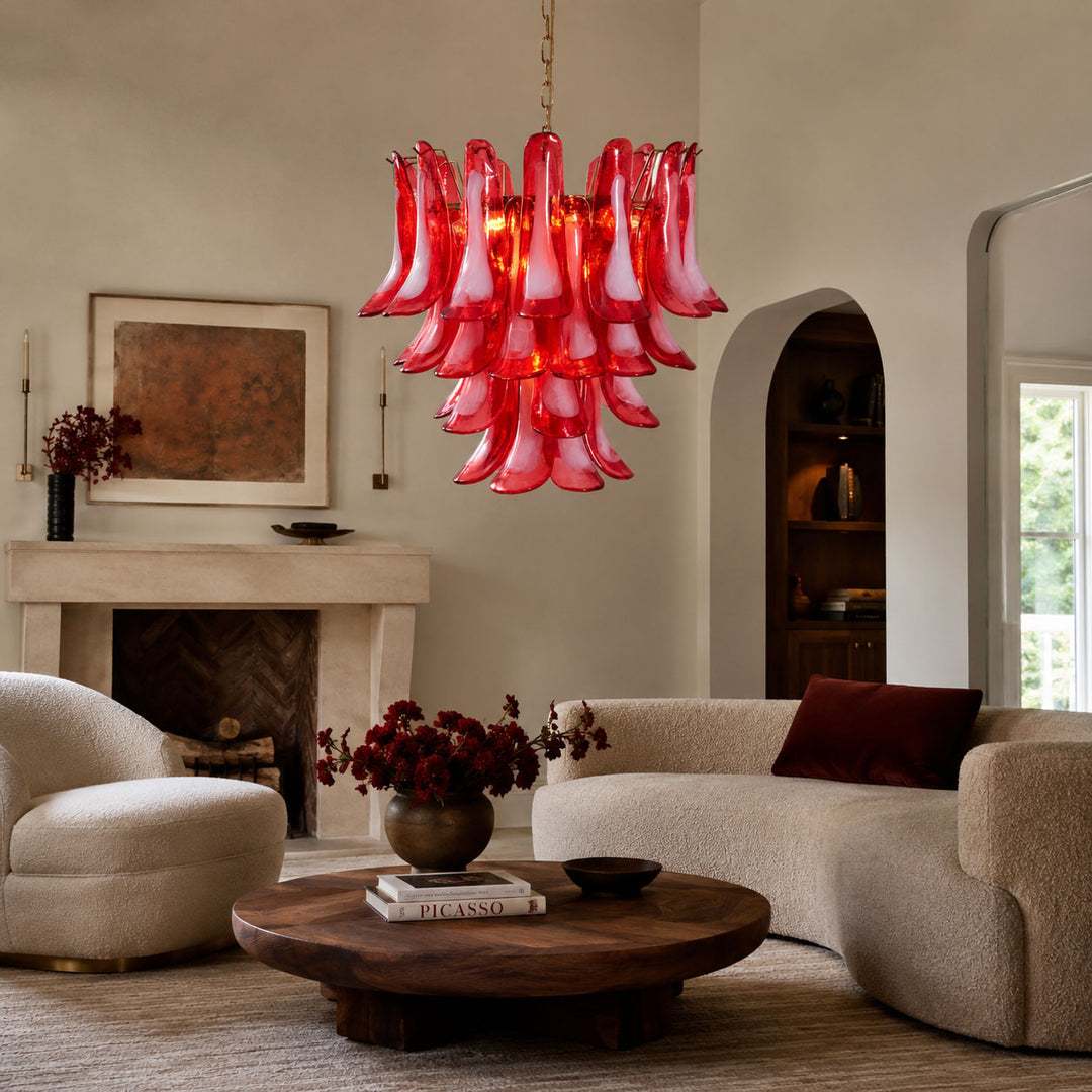 Fiametta Glass Chandelier