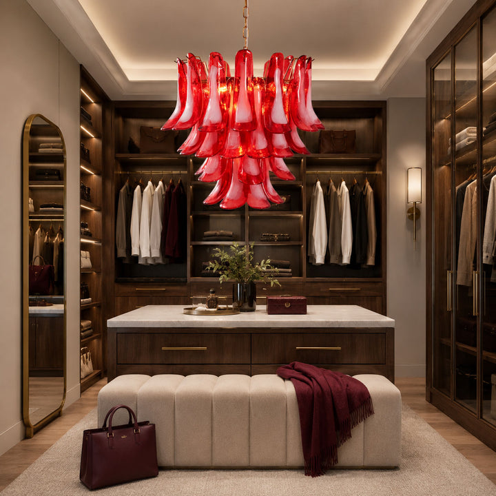 Fiametta Glass Chandelier