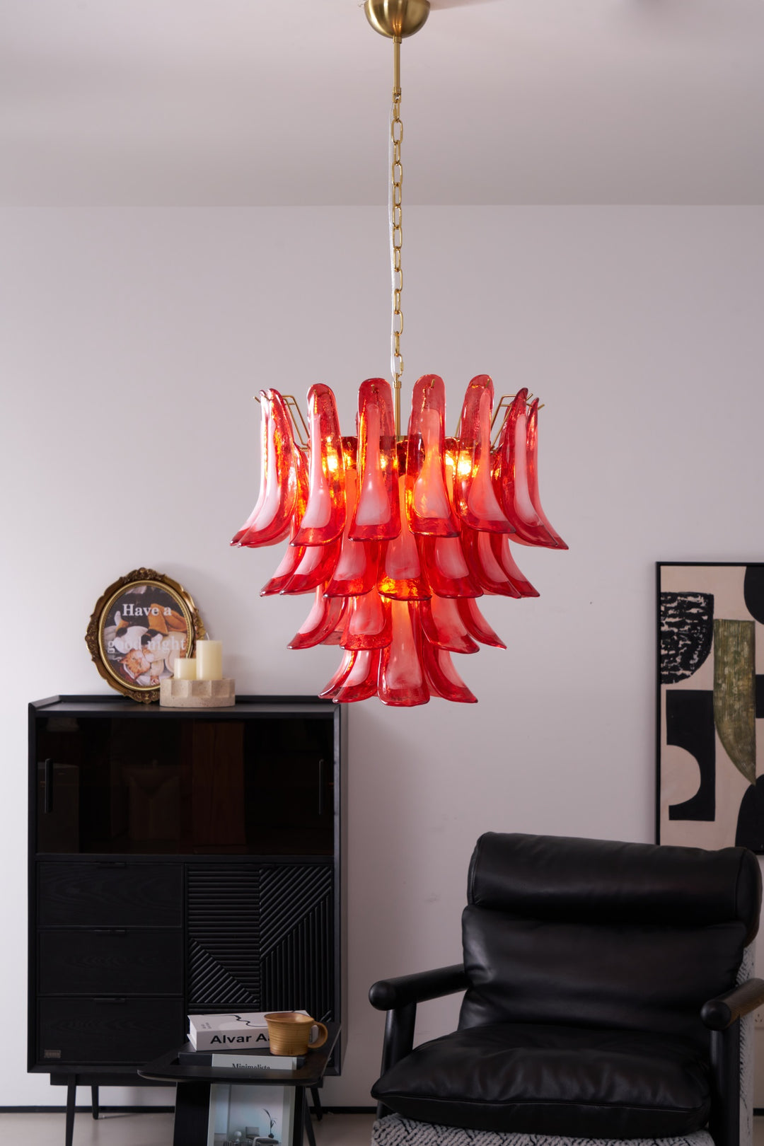 Fiametta Murano Glass Chandelier - Vakkerlight