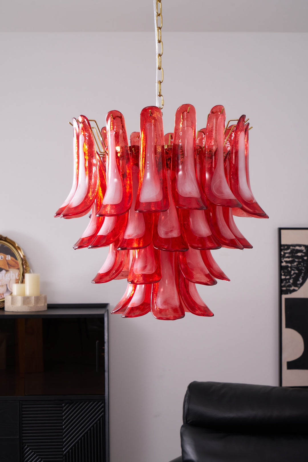 Fiametta Murano Glass Chandelier - Vakkerlight