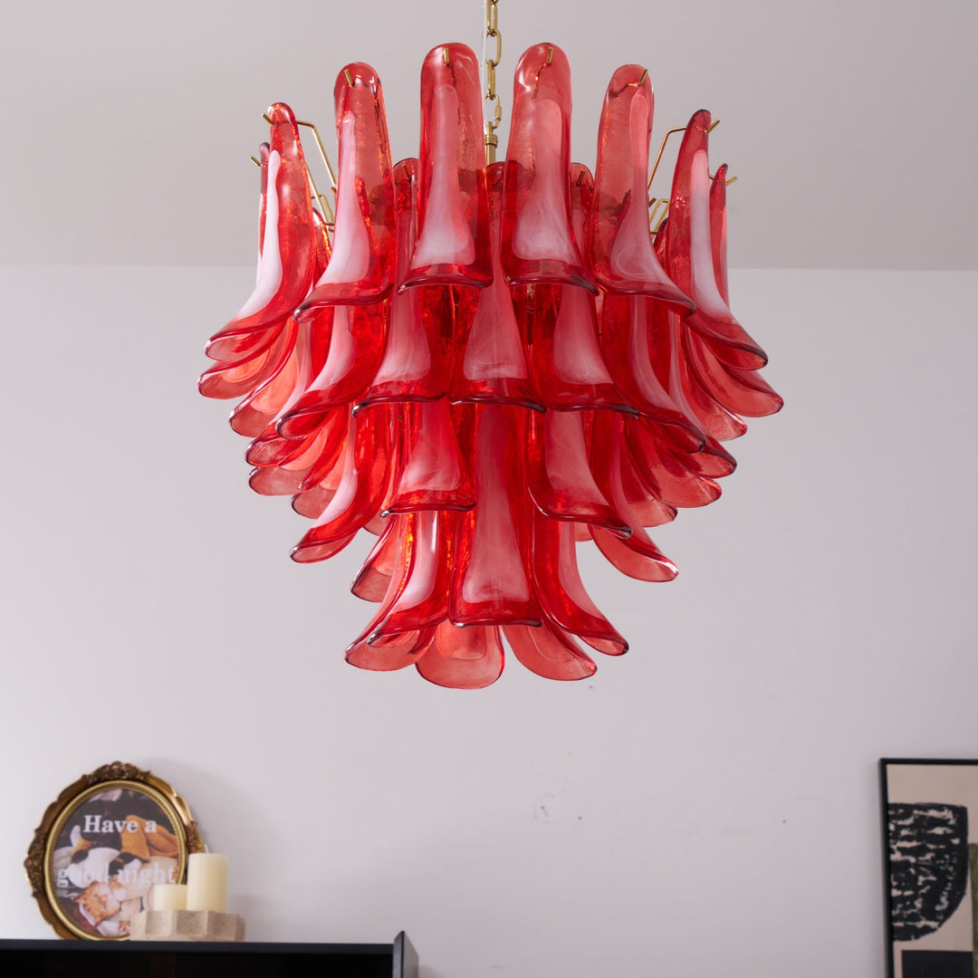 Fiametta Murano Glass Chandelier - Vakkerlight
