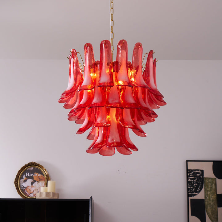 Fiametta Murano Glass Chandelier - Vakkerlight