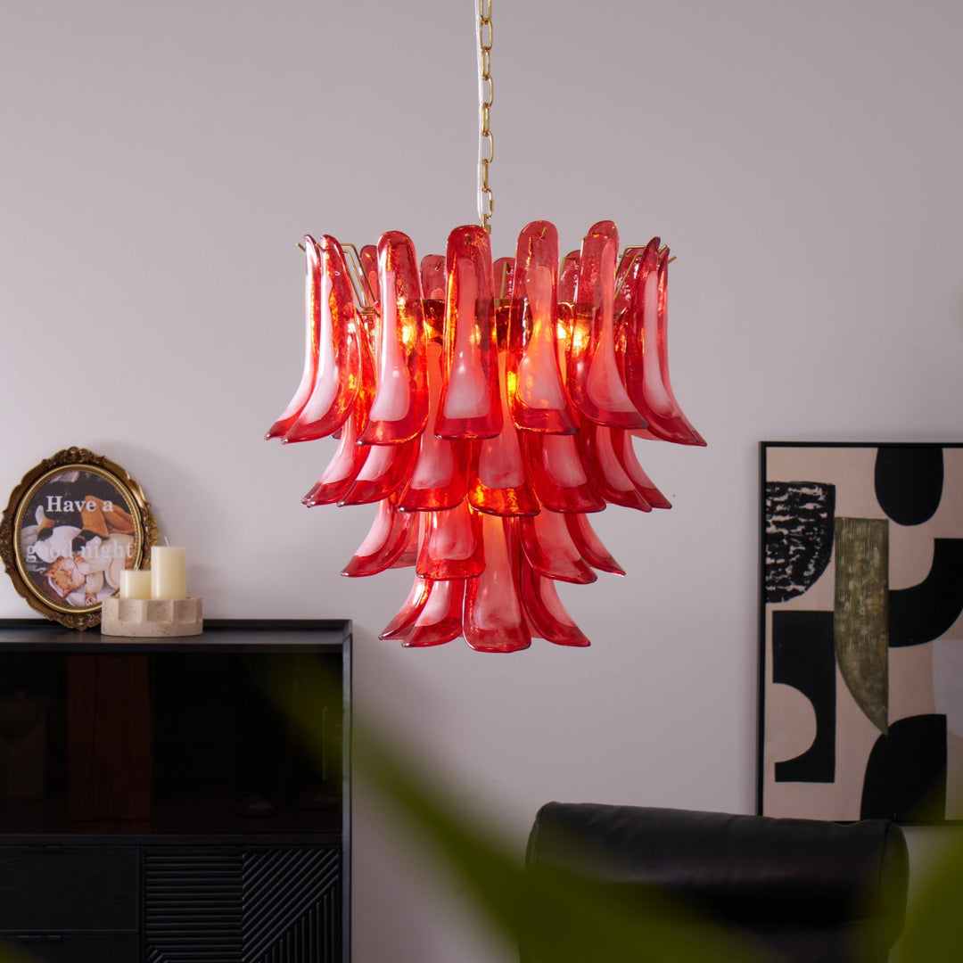 Fiametta Murano Glass Chandelier - Vakkerlight