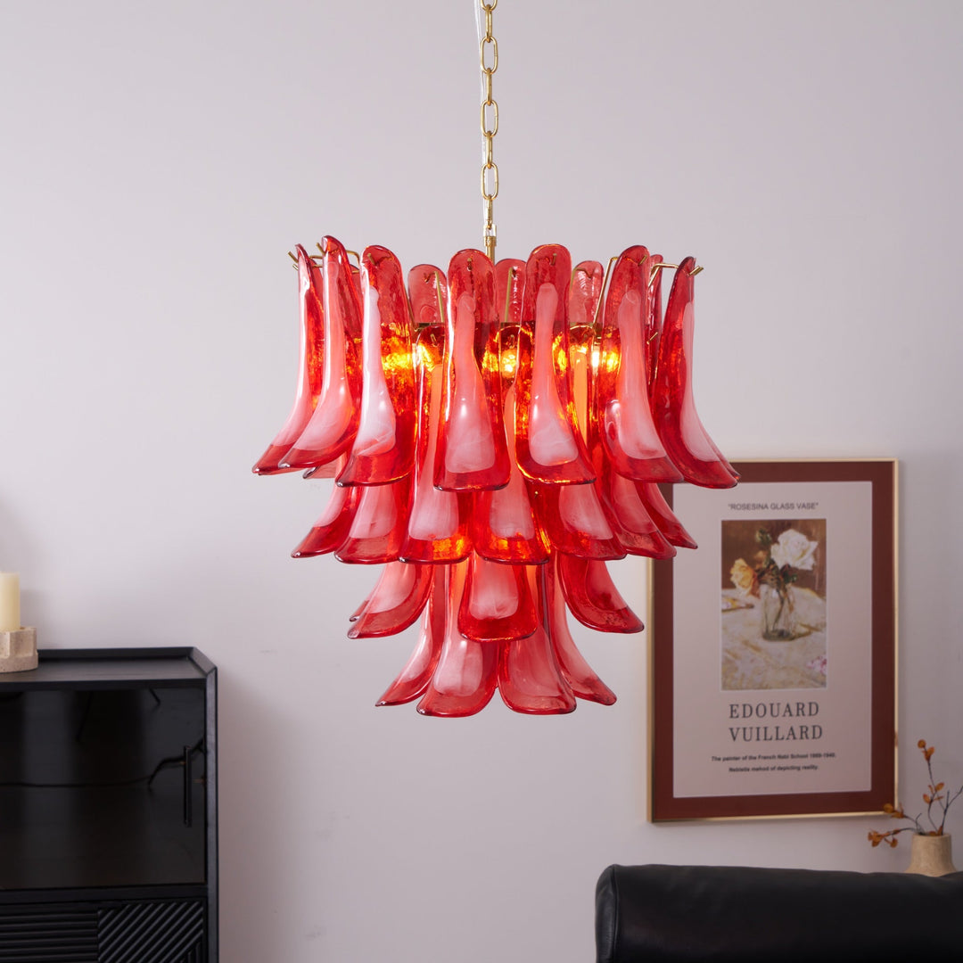 Fiametta Murano Glass Chandelier - Vakkerlight