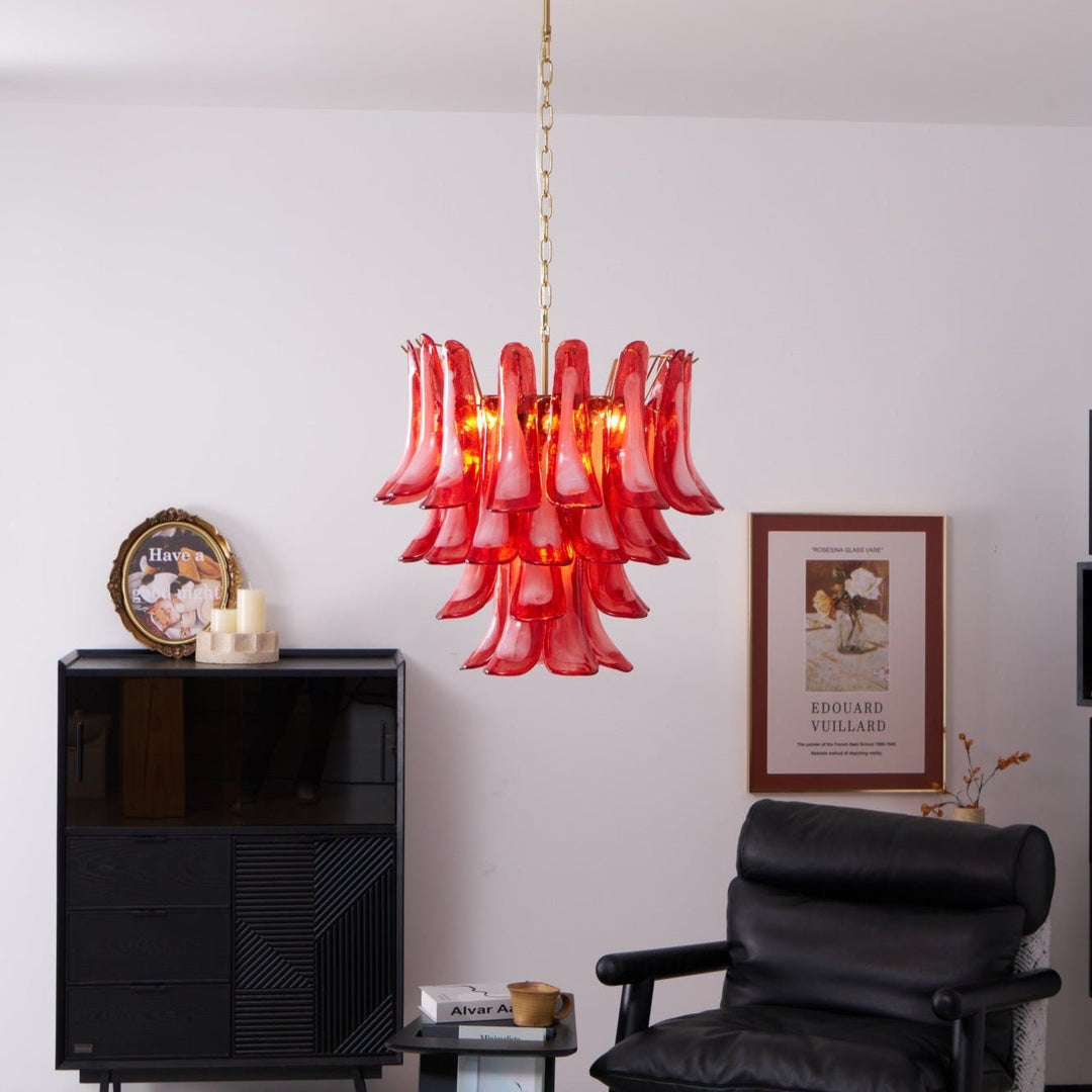Fiametta Murano Glass Chandelier - Vakkerlight