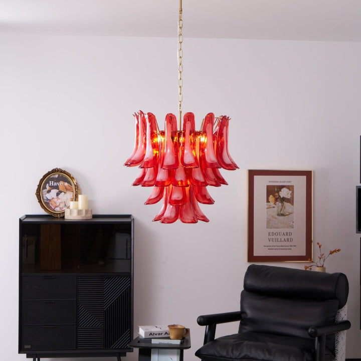 Fiametta Murano Glass Chandelier - Vakkerlight