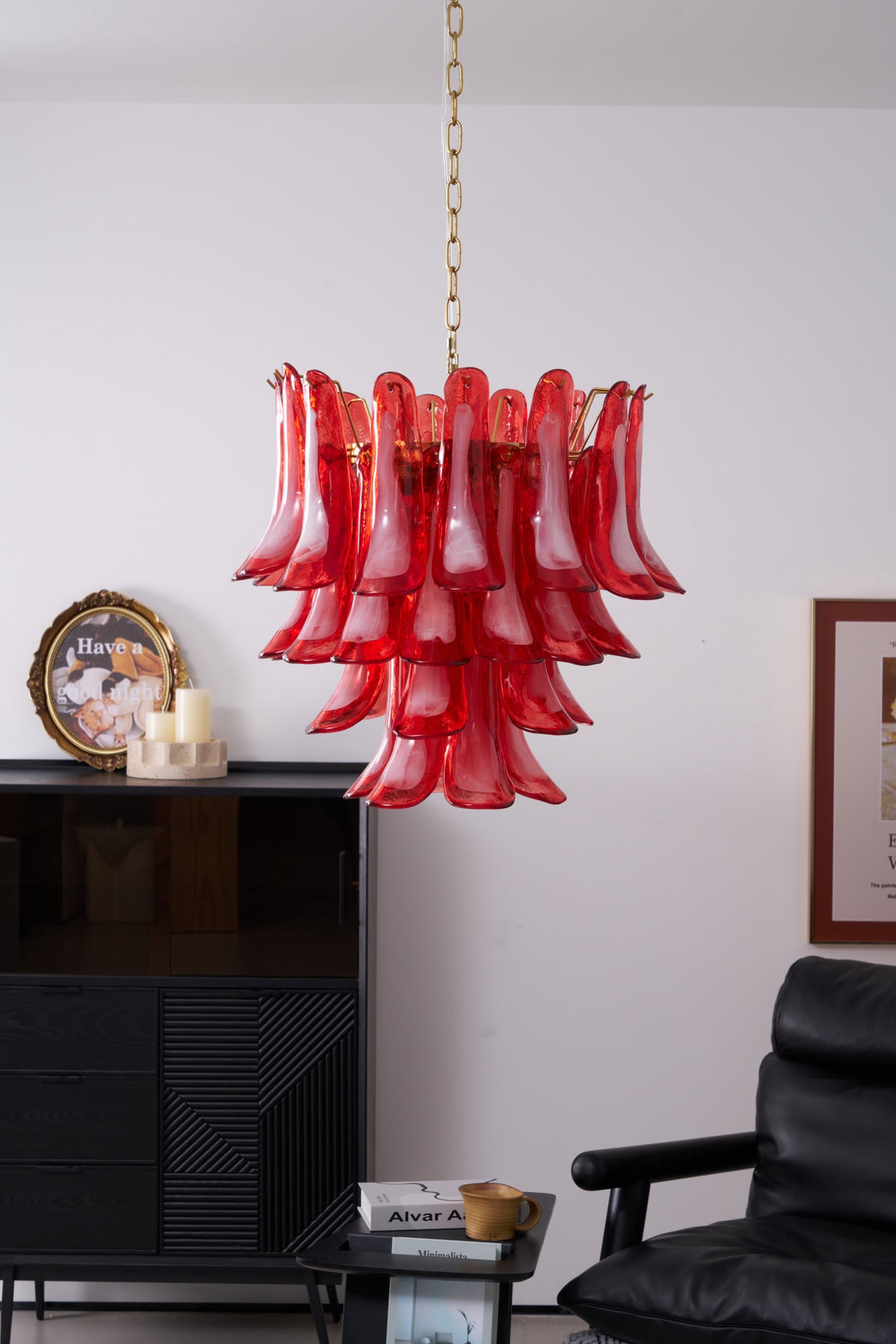 Fiametta Murano Glass Chandelier - Vakkerlight
