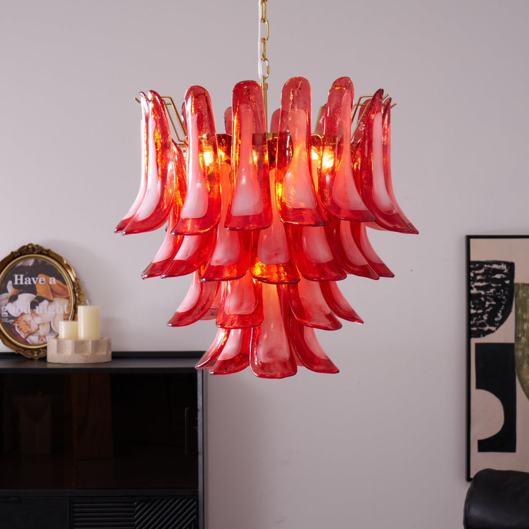 Fiametta Murano Glass Chandelier - Vakkerlight