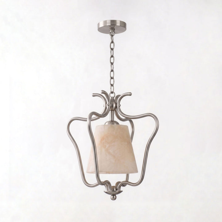 Filigree Alabaster Lantern Pendant Lamp