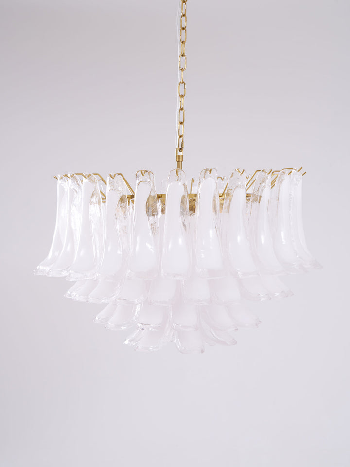 Fiora Pink Glass Chandelier - Vakkerlight
