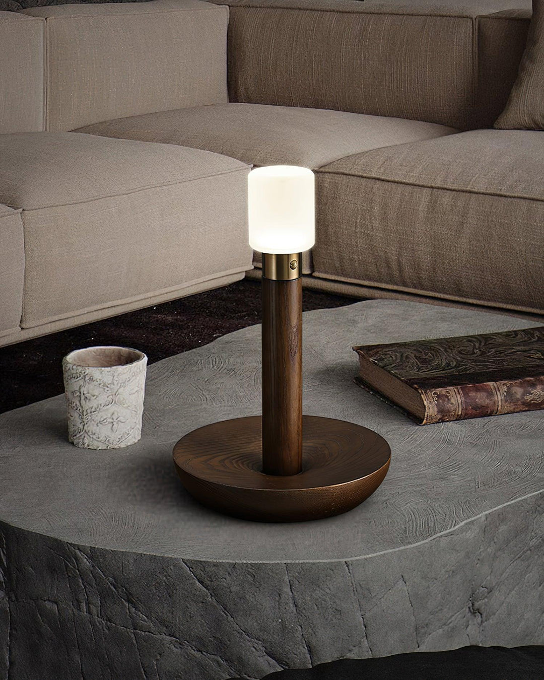 Fire Stick Built - in Battery Table Lamp - Vakkerlight