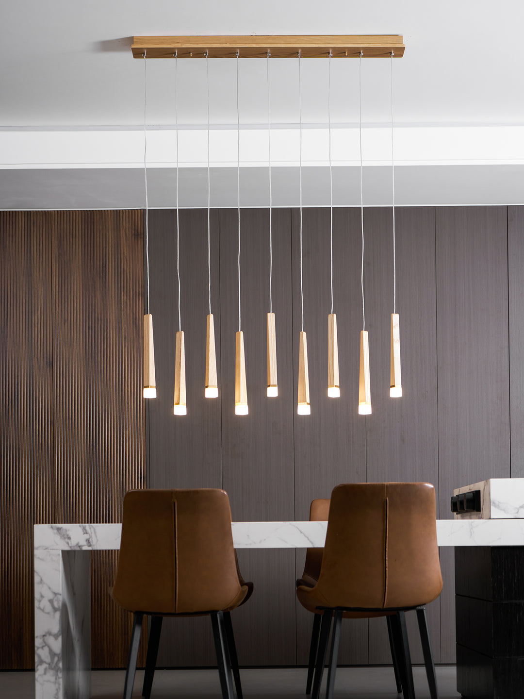 Firewood Stick Chandelier - Vakkerlight