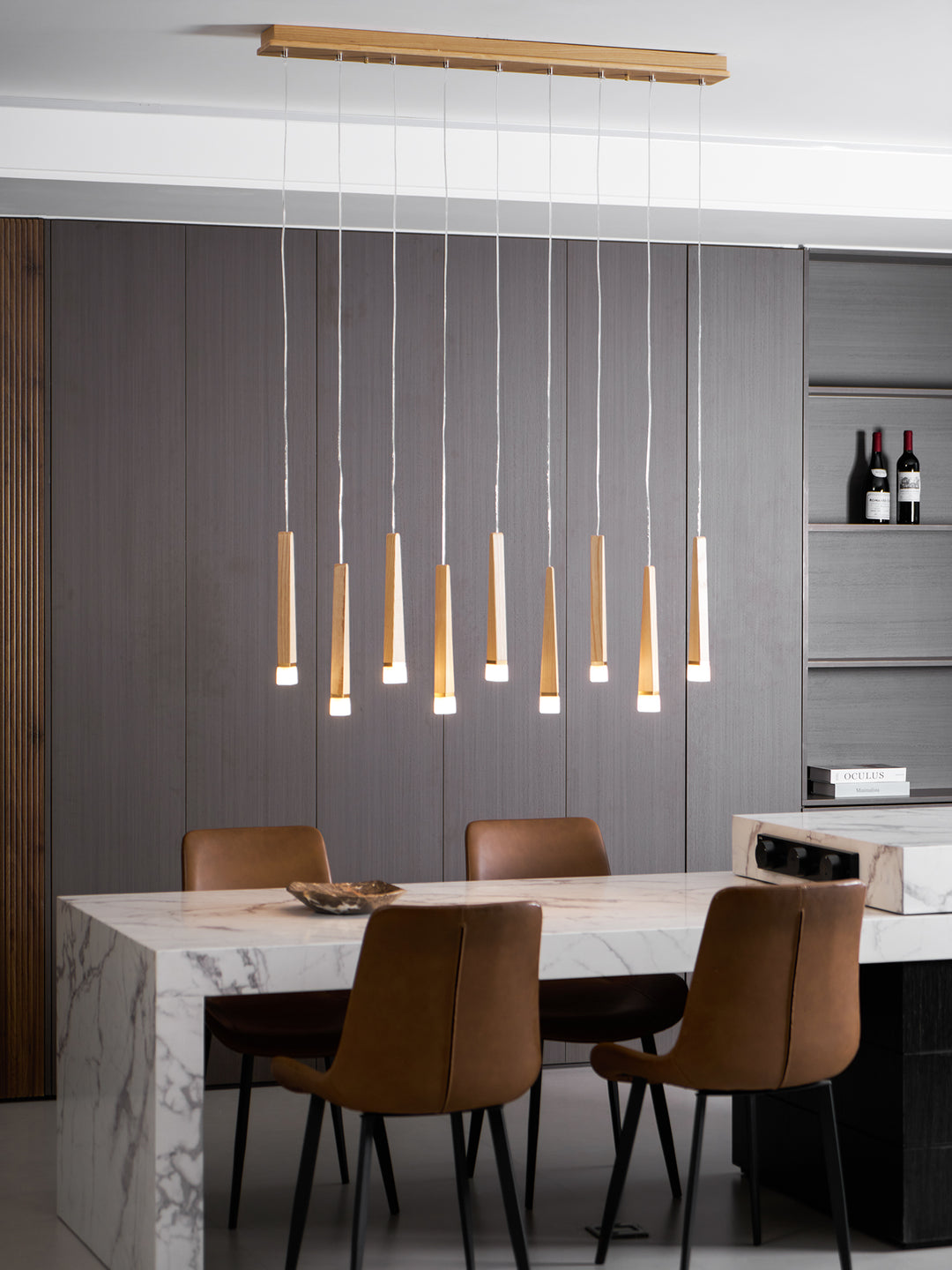 Firewood Stick Chandelier - Vakkerlight