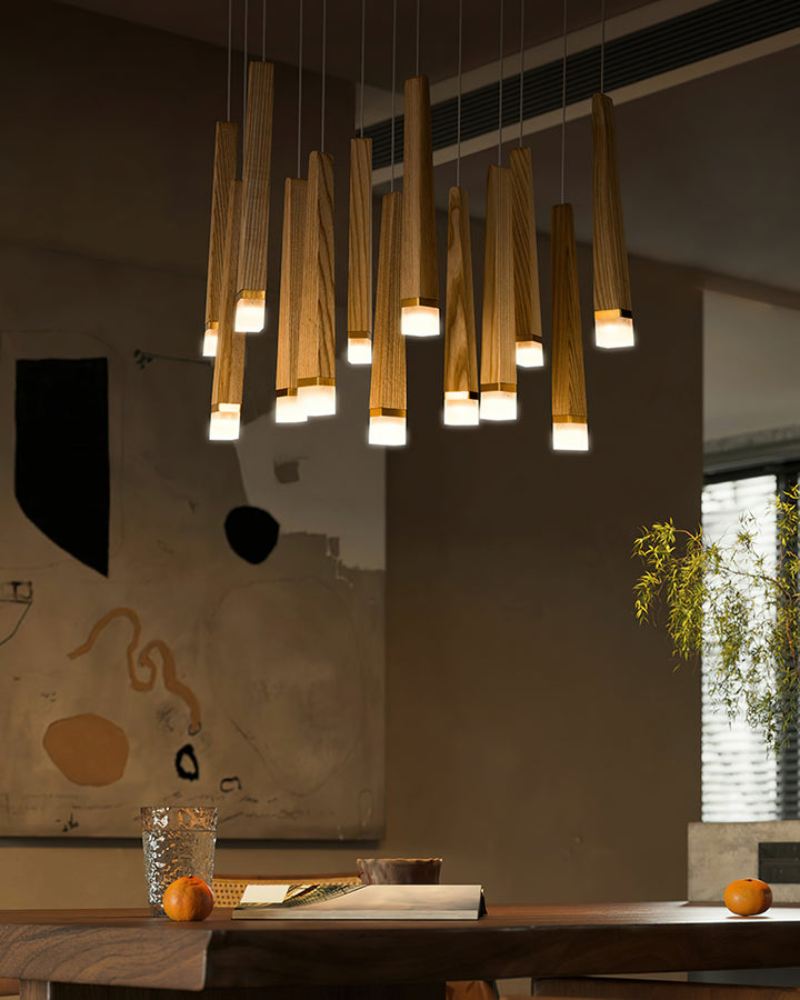 Firewood Stick Chandelier - Vakkerlight