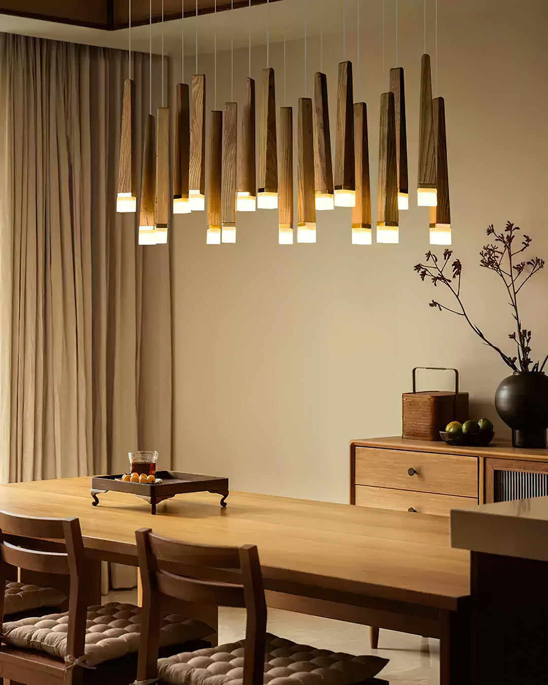 Firewood Stick Chandelier - Vakkerlight