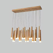 Firewood Stick Chandelier