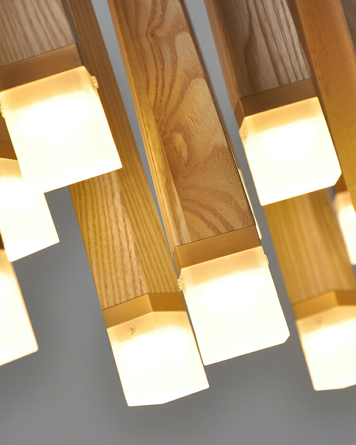 Firewood Stick Chandelier - Vakkerlight