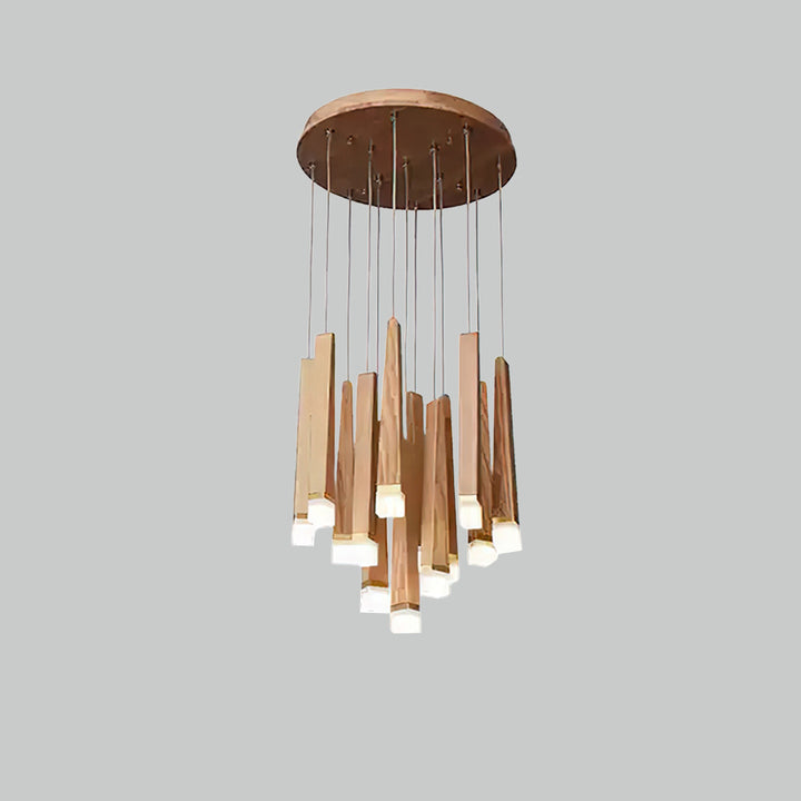 Firewood Stick Chandelier - Vakkerlight