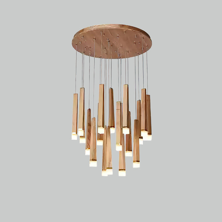 Firewood Stick Chandelier - Vakkerlight