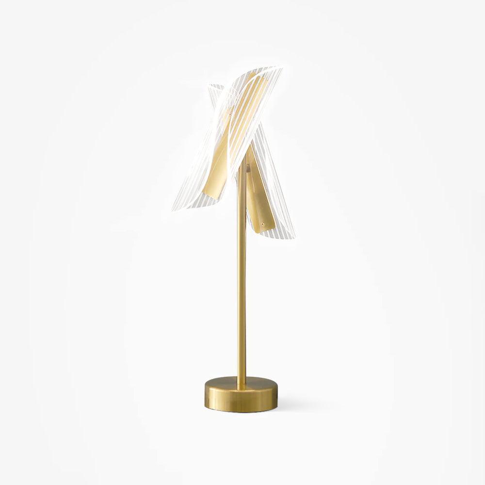 led flame effect table lamp