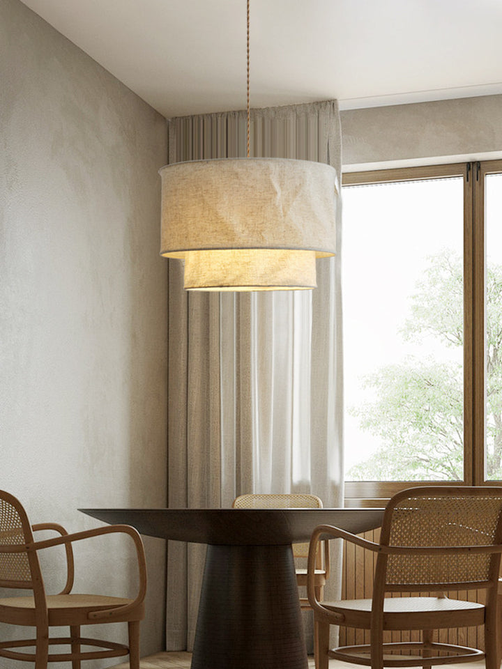 Suspension Tambour Lin Flax