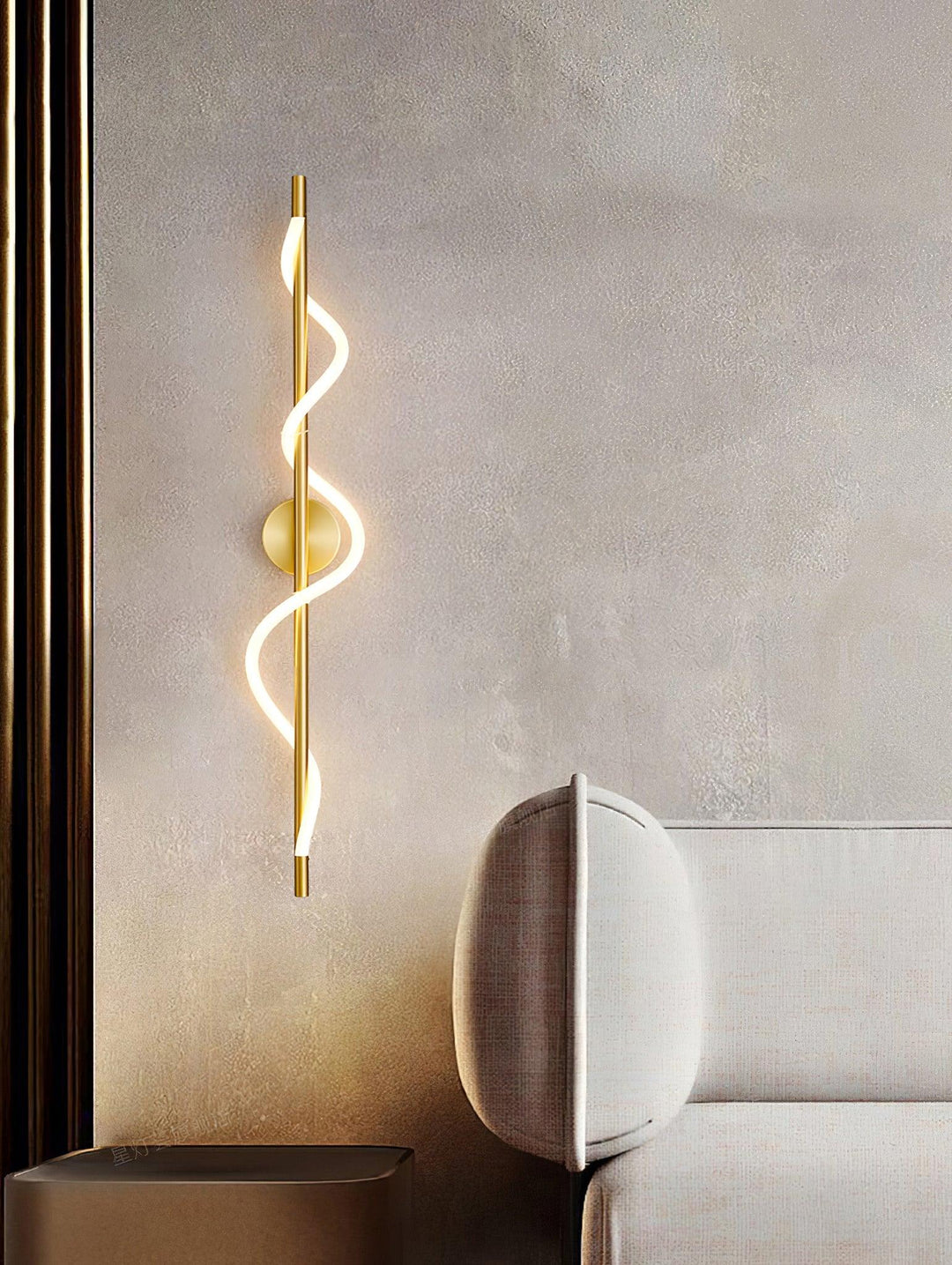 Flexible Linear Curve Wall Lamp - Vakkerlight