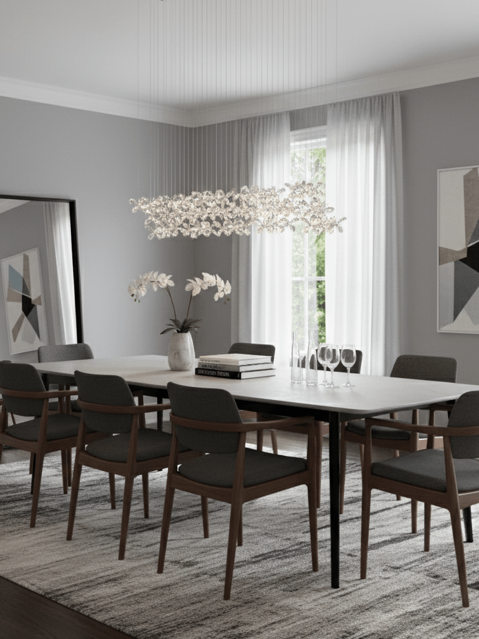 Floating Butterfly Chandelier - Vakkerlight