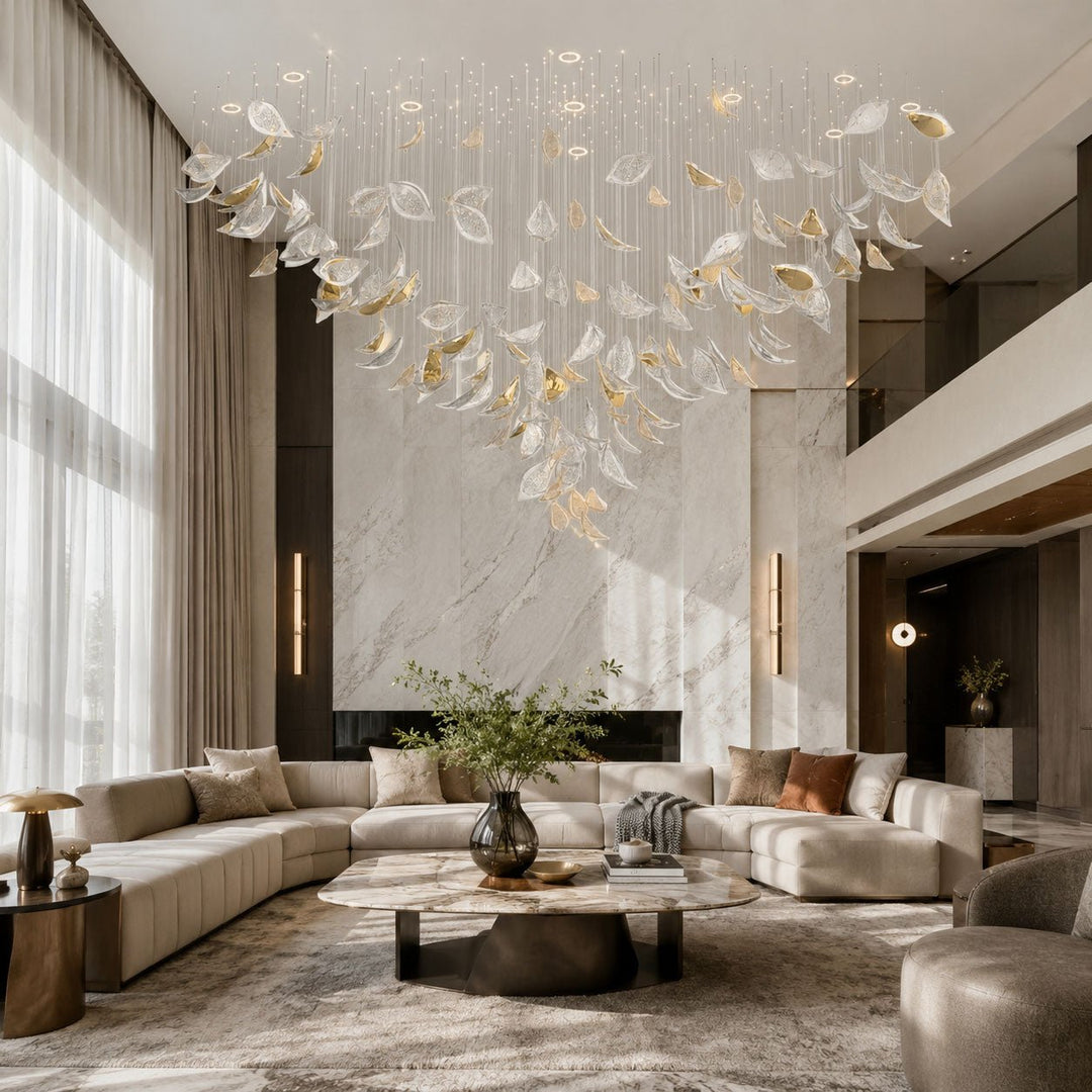 Floating Leaves Chandelier - Vakkerlight