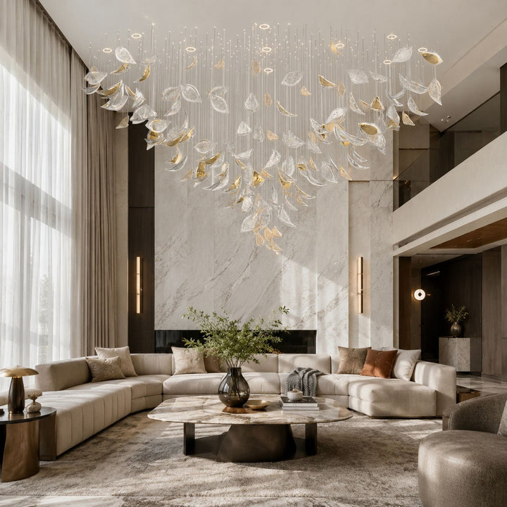 Floating Leaves Chandelier - Vakkerlight